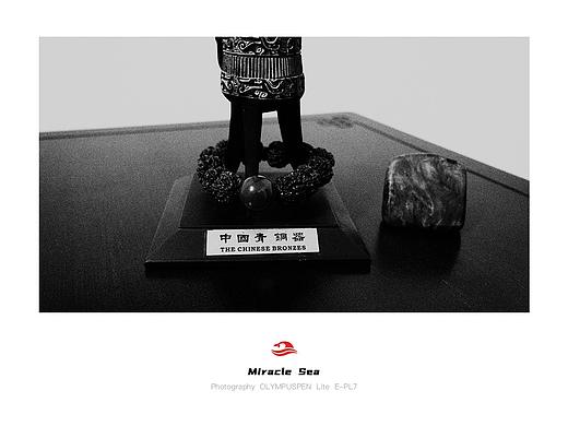 【 Miracle Sea 】青铜器&金刚菩提&崖柏 #黑白照片