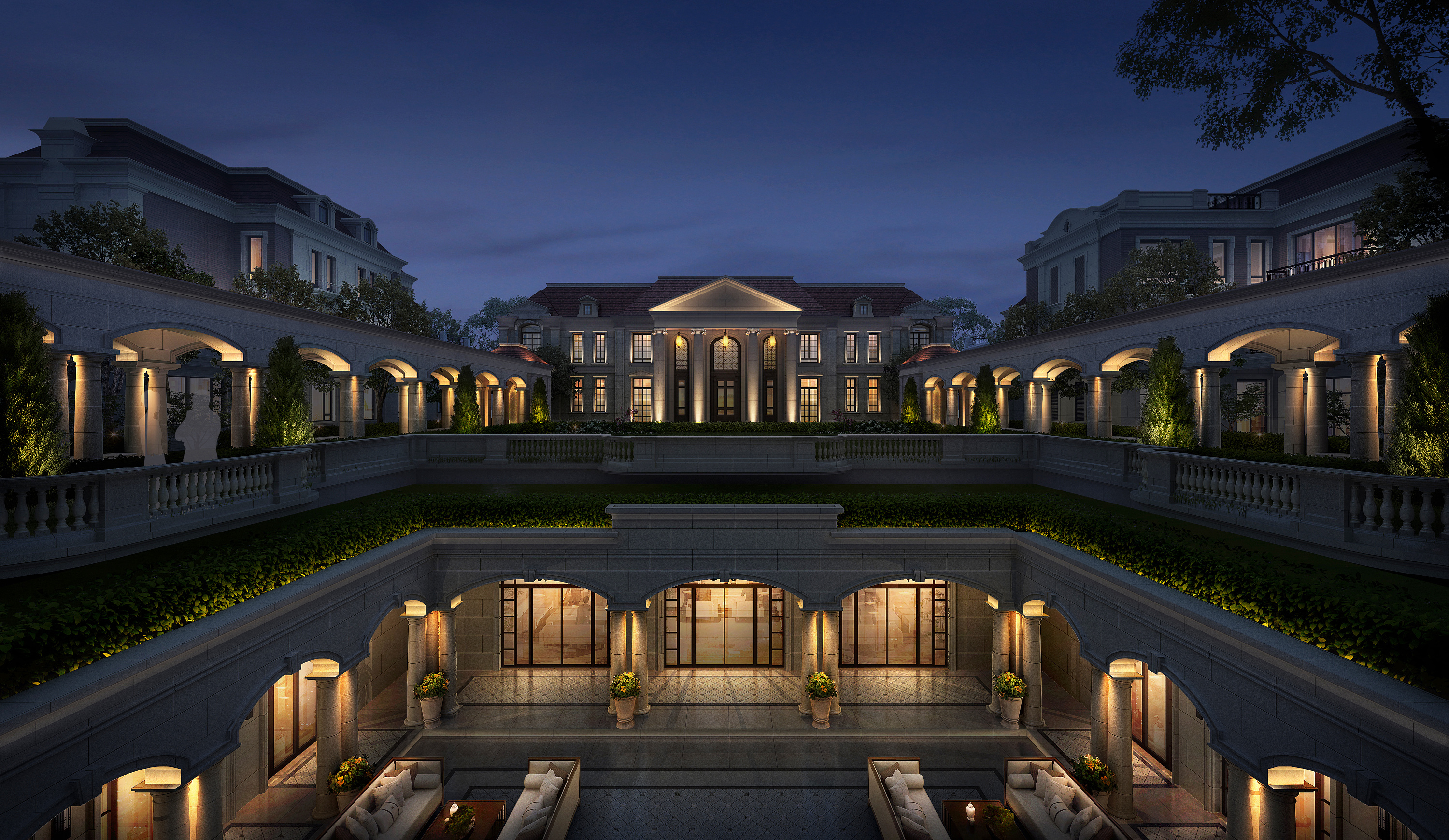 青岛会所灯光设计方案|空间|建筑设计|麦克白先桑 - 原创作品 - 站酷