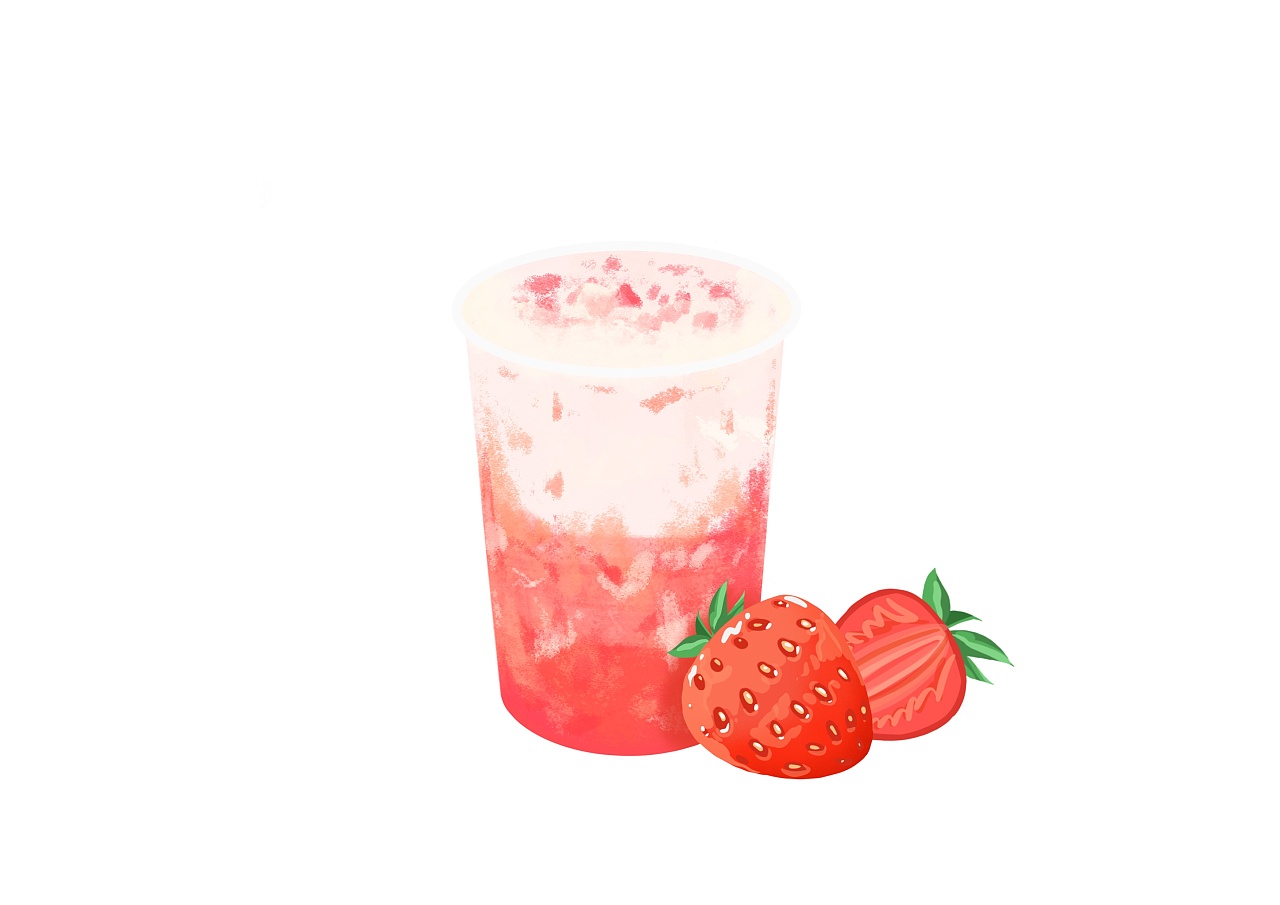 奶茶|平面|图案|李佳蓉233 - 原创作品 - 站酷 (zcool)