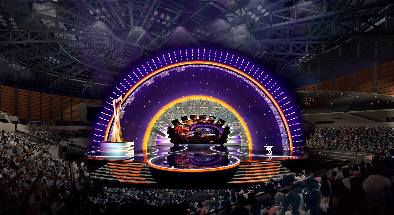 时尚先生颁奖盛典舞台设计