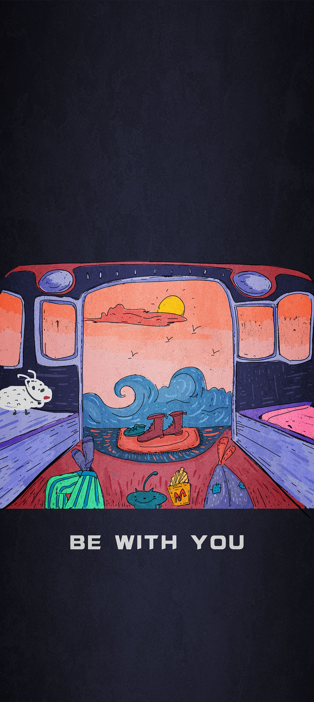 iphone壁纸（图ZNzcxNTcxNjg=） - 商业插画 - 站酷设计师爱音乐的耳骨原创素材 - 站酷ZCOOL