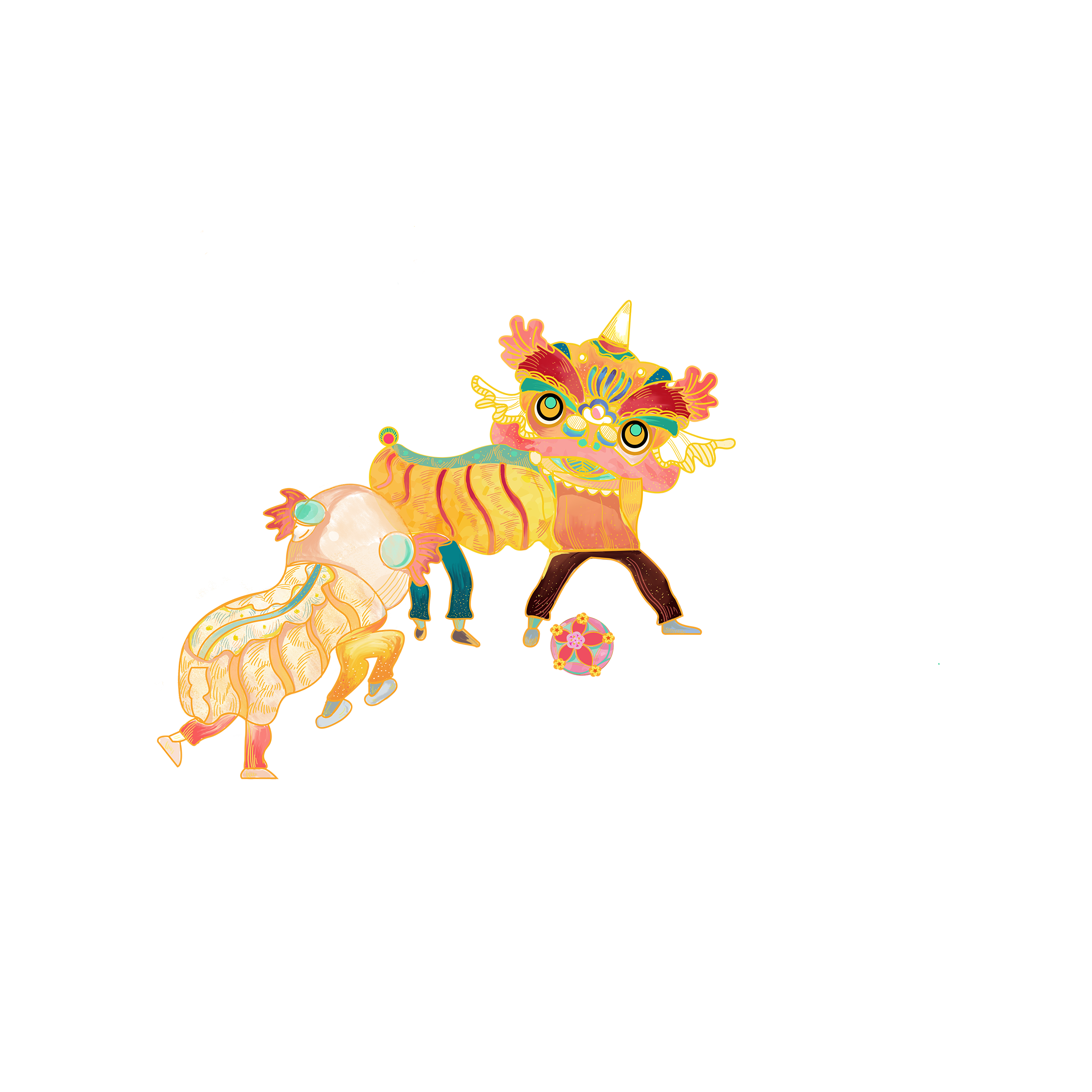 长卷插画●永庆坊