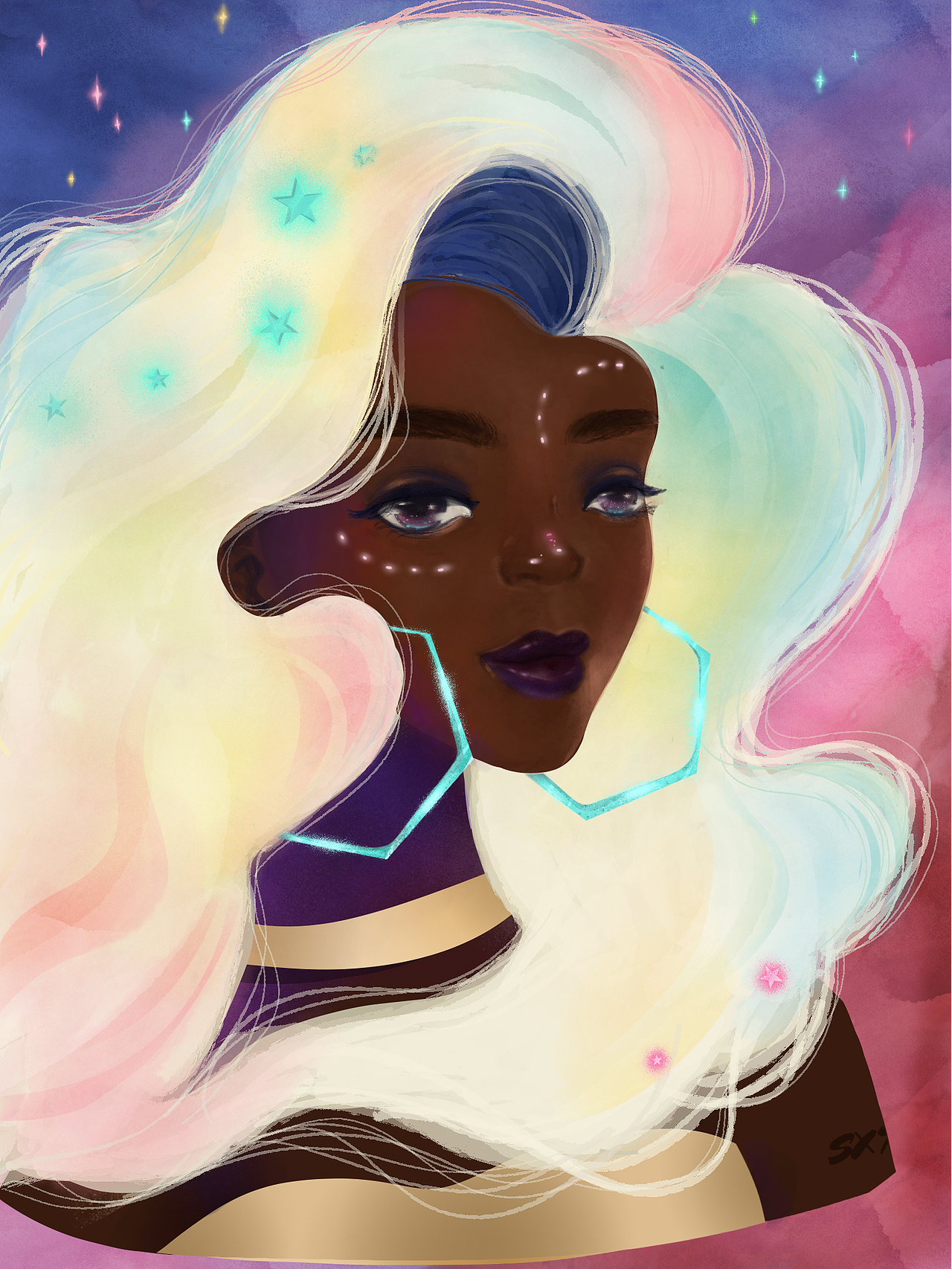 最近的绘画🎨小练习（图ZMTk1NzA1NTg0） - 新锐潮流插画 - 站酷设计师黛妮呀黛妮原创素材 - 站酷ZCOOL