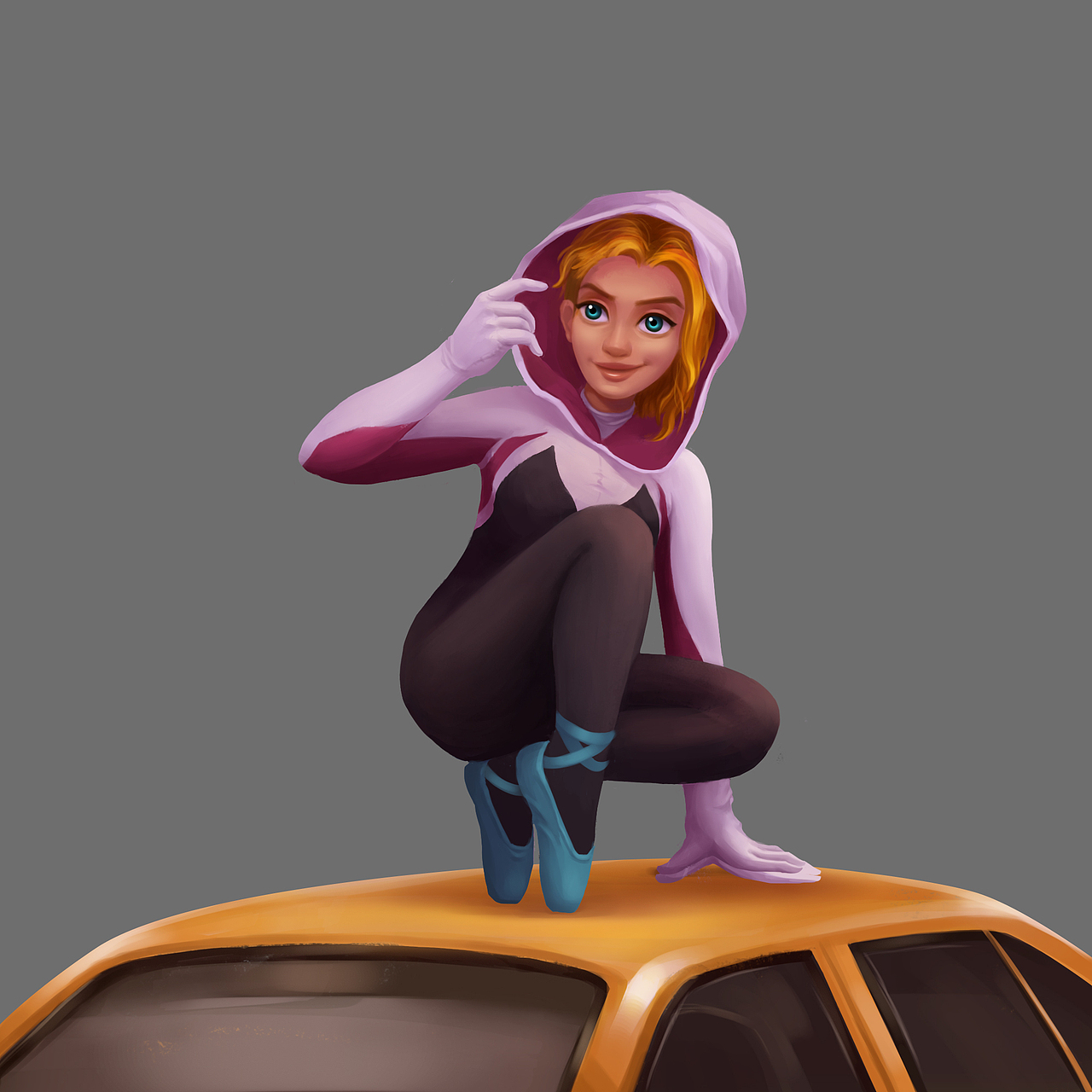 蜘蛛侠：平行宇宙（图ZMTc2MDU4OTEy） - 游戏原画 - 站酷设计师shaoyalin原创素材 - 站酷ZCOOL