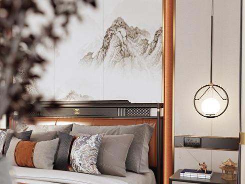 \一个很舒适的|现代新中式\