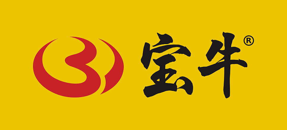 宝牛鲜活牛肉火锅标志设计及吉祥物设计