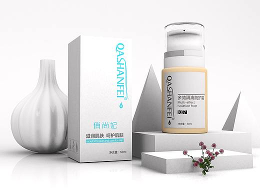 化妆品渲染