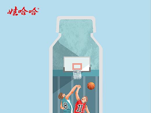 “轻养生”娃哈哈苏打水