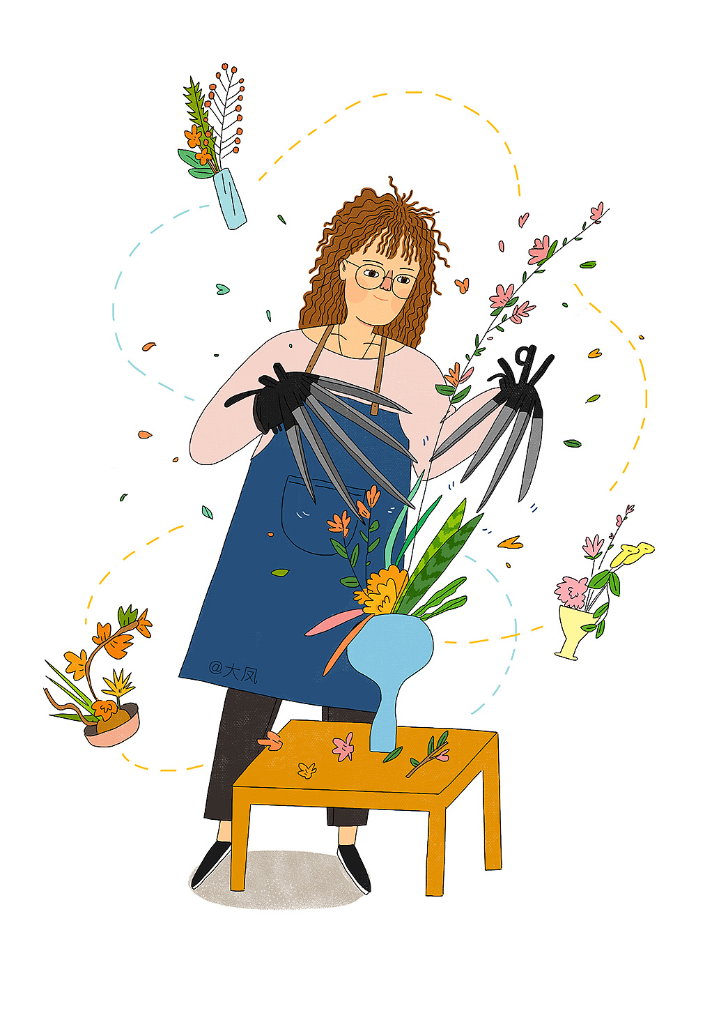 职业规划专栏-花艺师