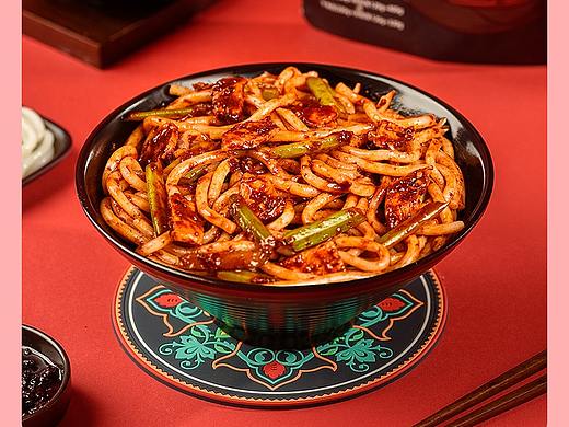 炒粉食品详情页设计