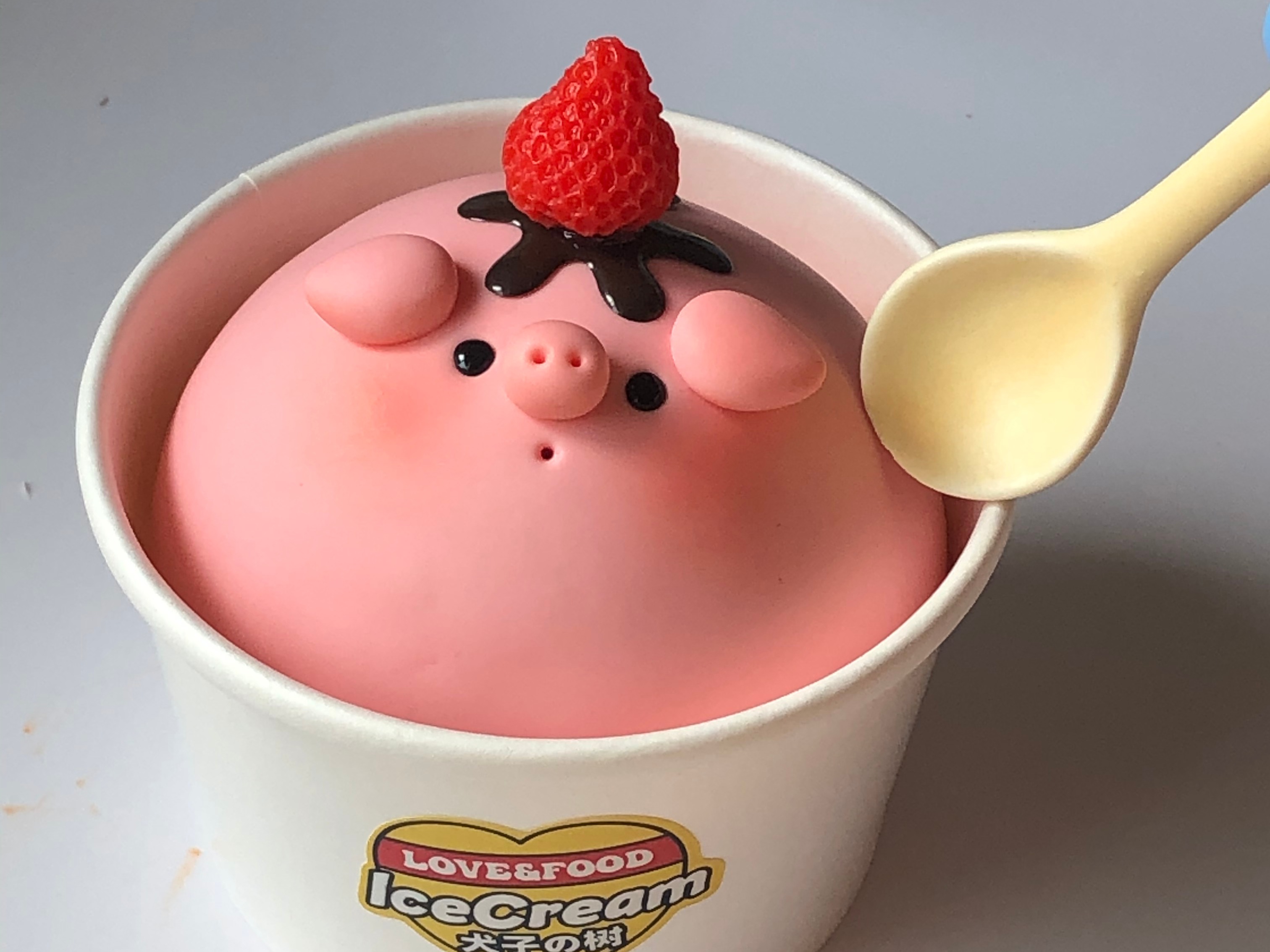 3D立体卡通猪可爱动物草莓饼干美食装饰模板免费下载_png格式_3072像素_编号44363590-千图网