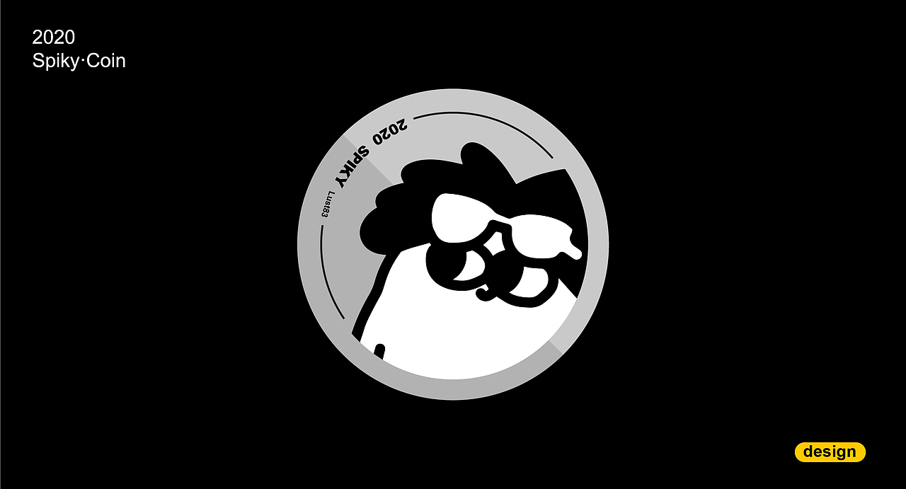 【小刺球】2020小刺球纪念币设计（图ZMjE1MDczNzEy） - 生活用品 - 站酷设计师Spiky小刺球原创素材 - 站酷ZCOOL