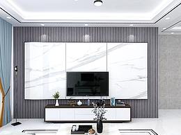 室內(nèi)簡約大理石背景墻