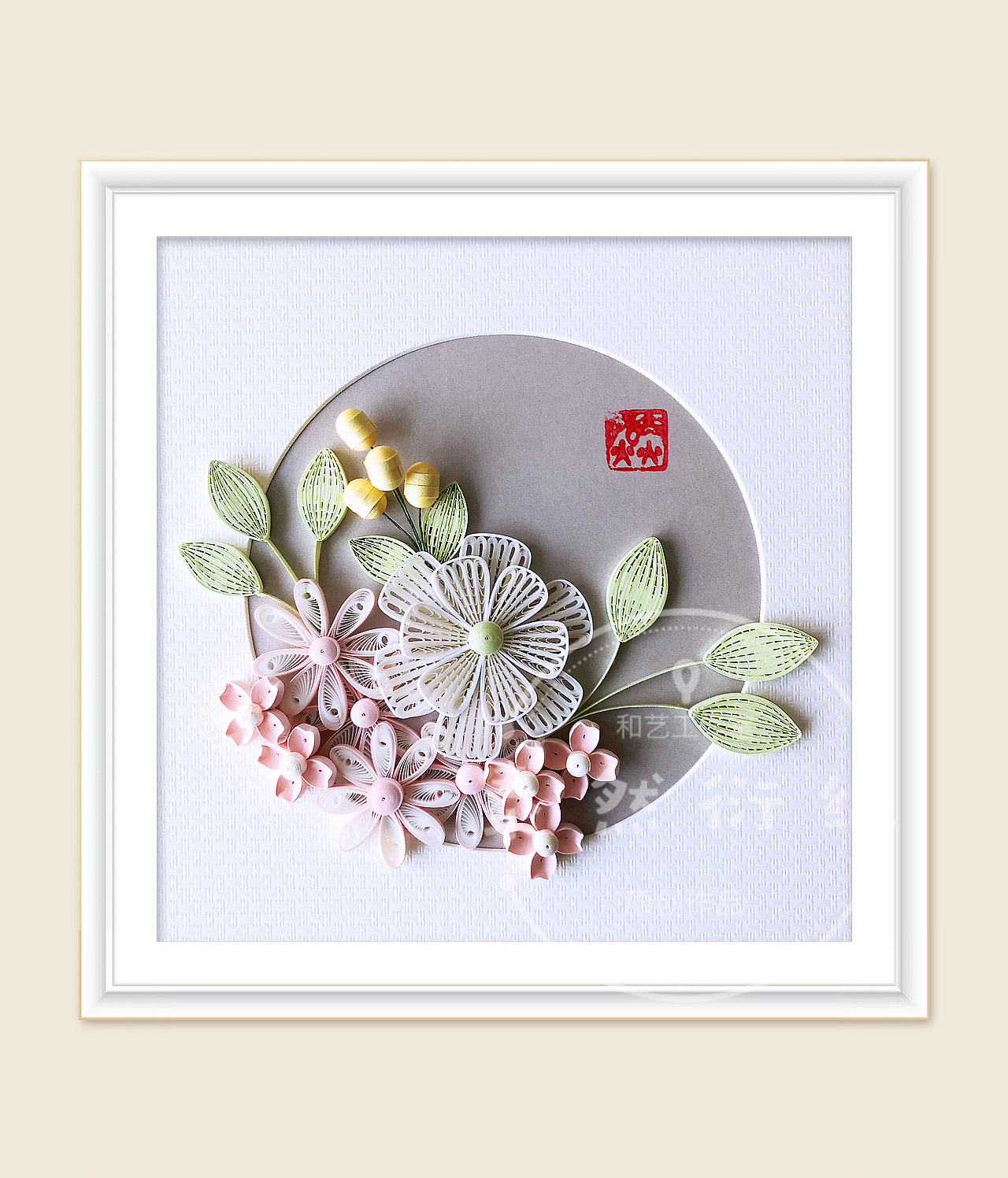 原创衍纸作品~小品