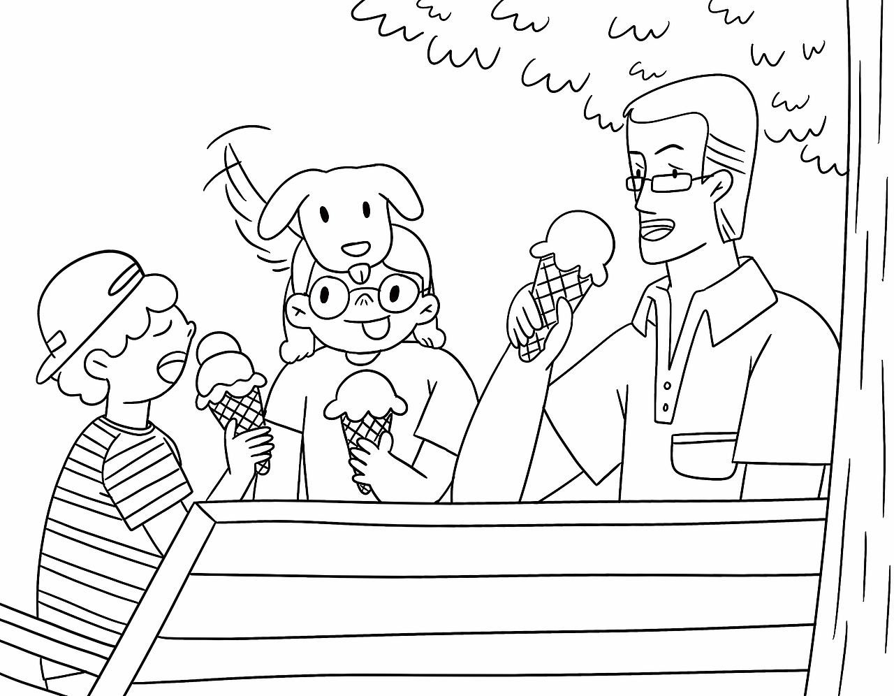 黑白儿童绘本故事集