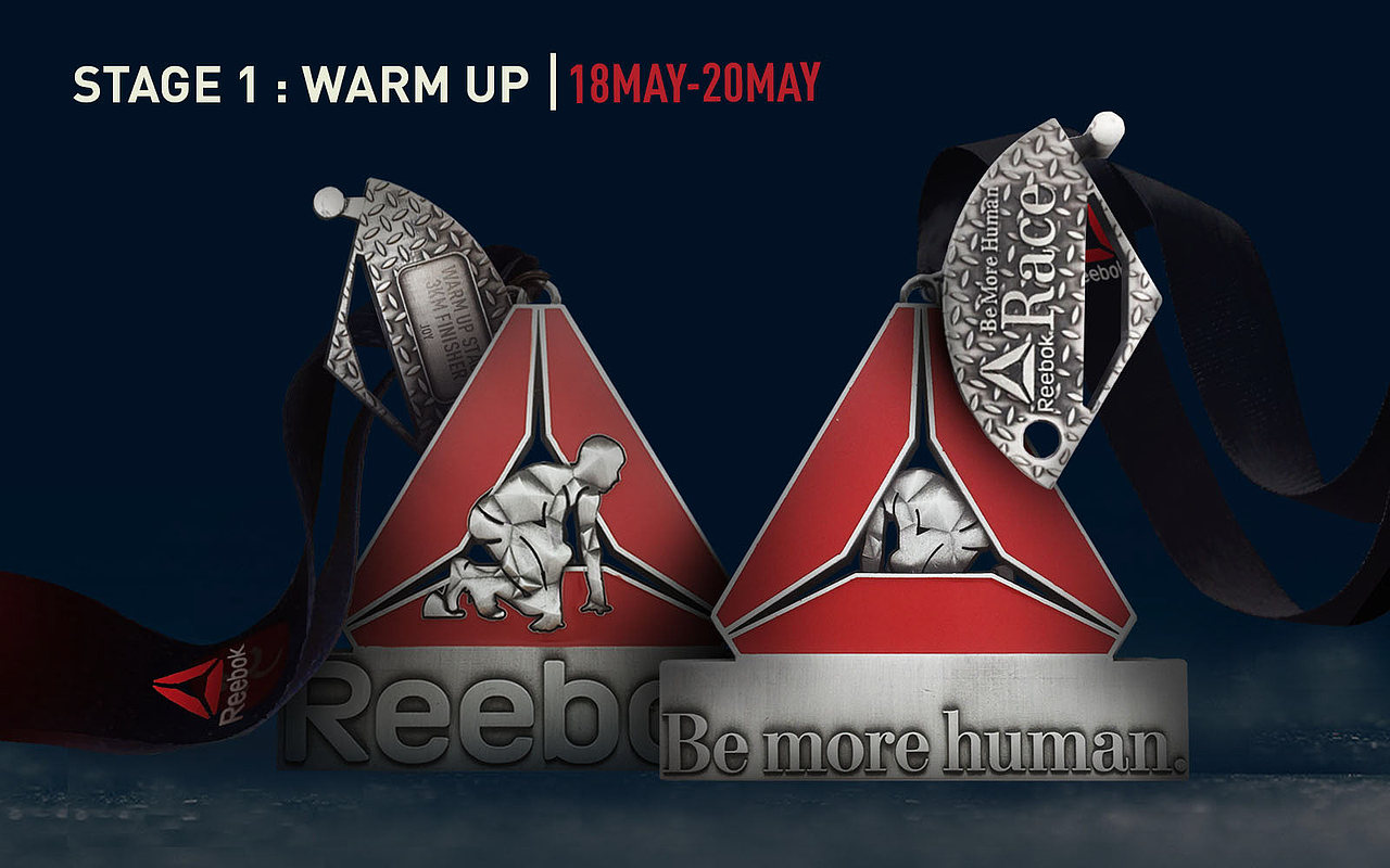 Reebok Be more human race 2018 锐步2018线上跑（图ZMjM5OTgyNTEy） - 生活用品 - 站酷设计师YouzhongZoey原创素材 - 站酷ZCOOL