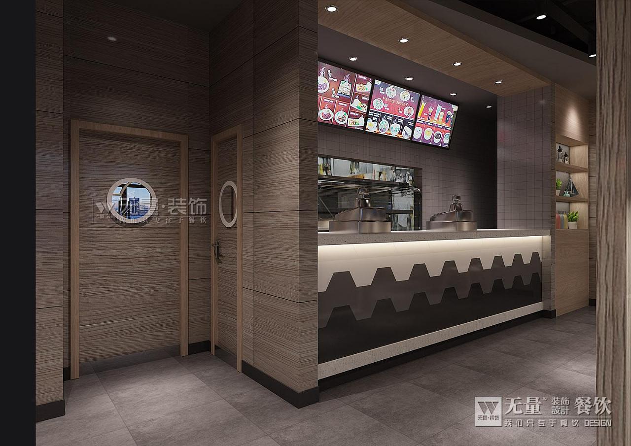 西安快餐店专业装修设计梅英凉皮