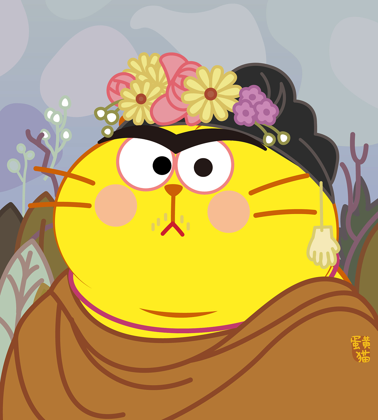 当猫猫遇见世界名画-2