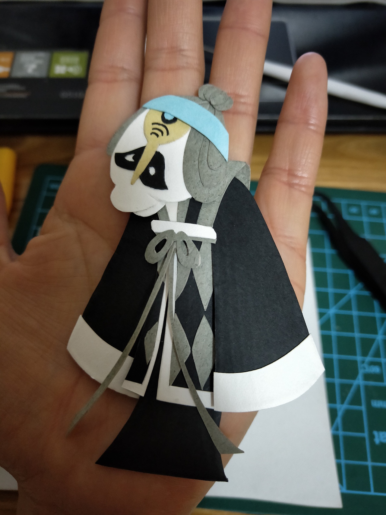 天书奇谭狐狸纸雕