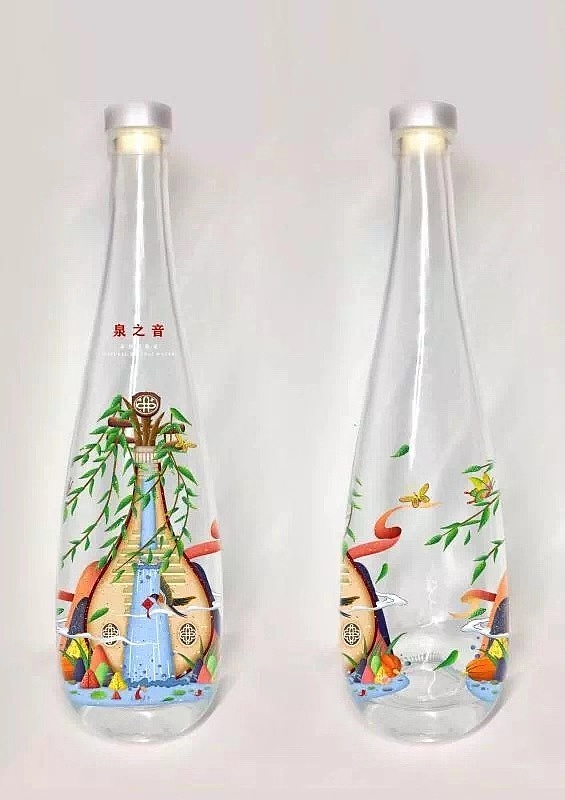 "泉之音"济南天然矿泉水品牌包装设计