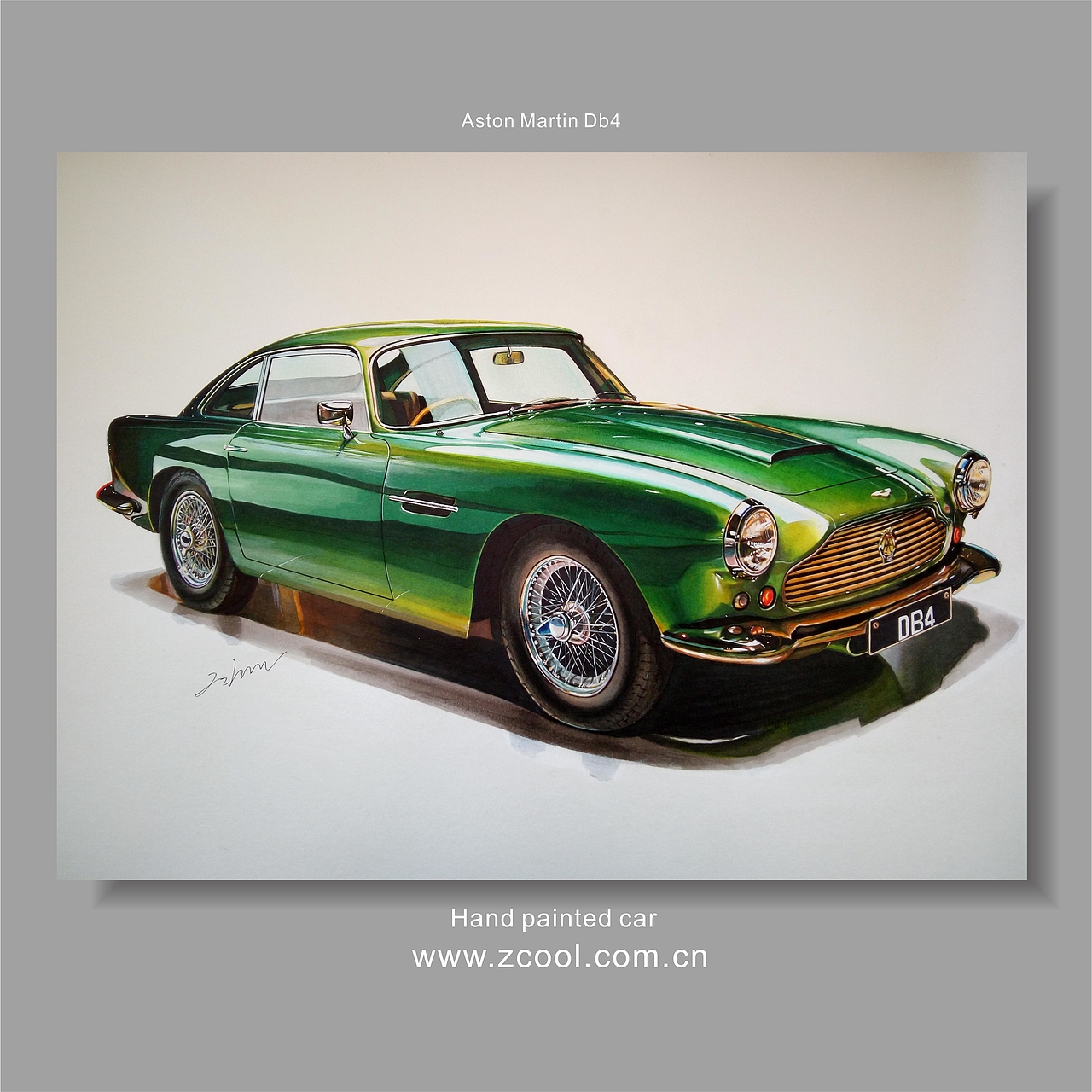 怀旧汽车马克笔手绘合集