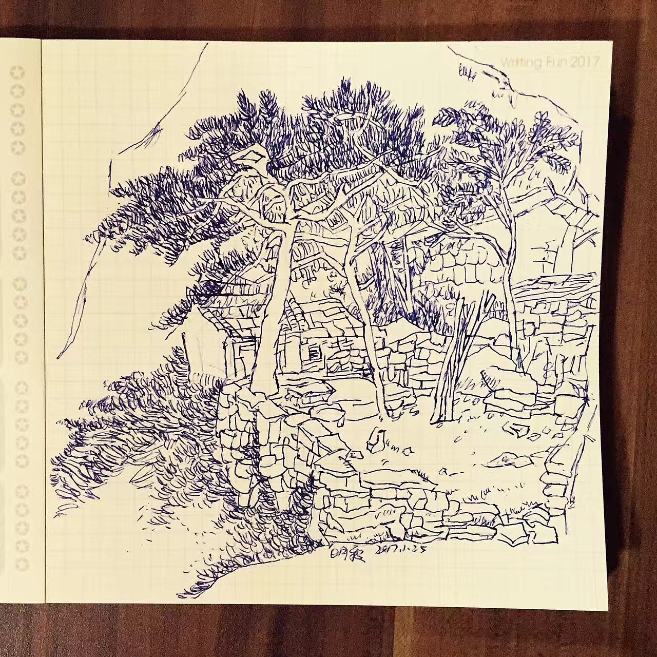 最近临摹的一些风景速写（图ZODQ0OTc5MjQ=） - 绘画 - 站酷设计师N香蕉蘑菇N原创素材 - 站酷ZCOOL