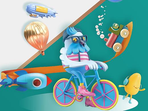 公寓价值点海报