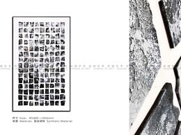 简约现代抽象手绘画立体手工制作客厅背景装饰画