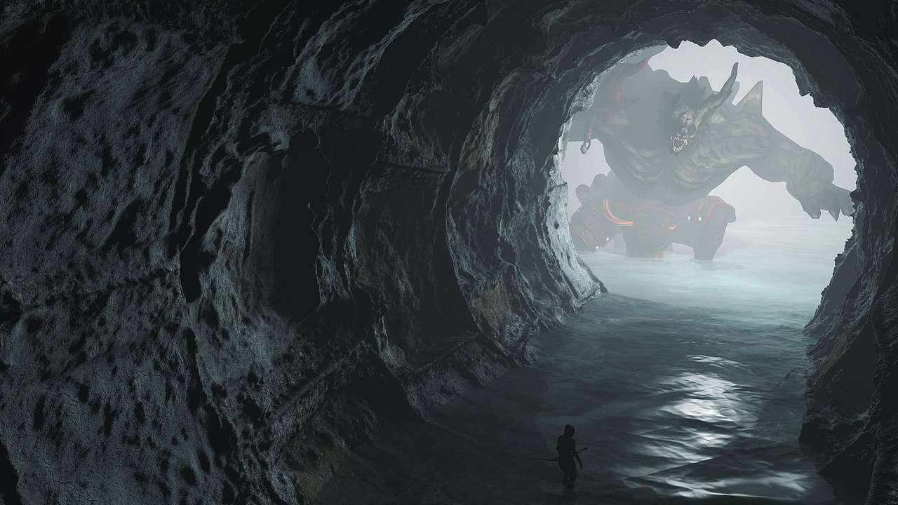 洞穴科幻场景练习