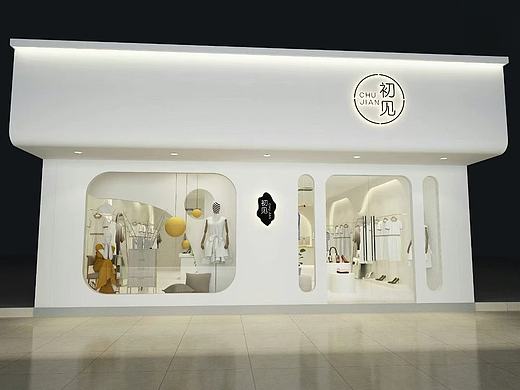 现代初见女装店设计案例分享