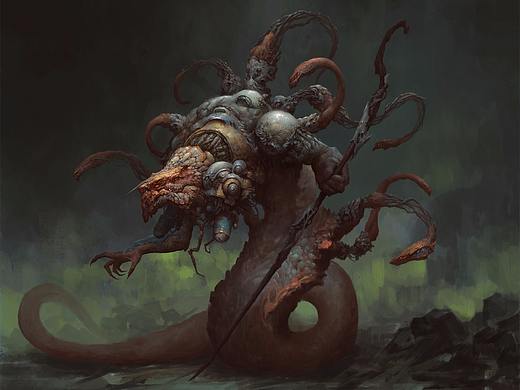 灵瞳重工-赵焕华新作山海经《相柳》