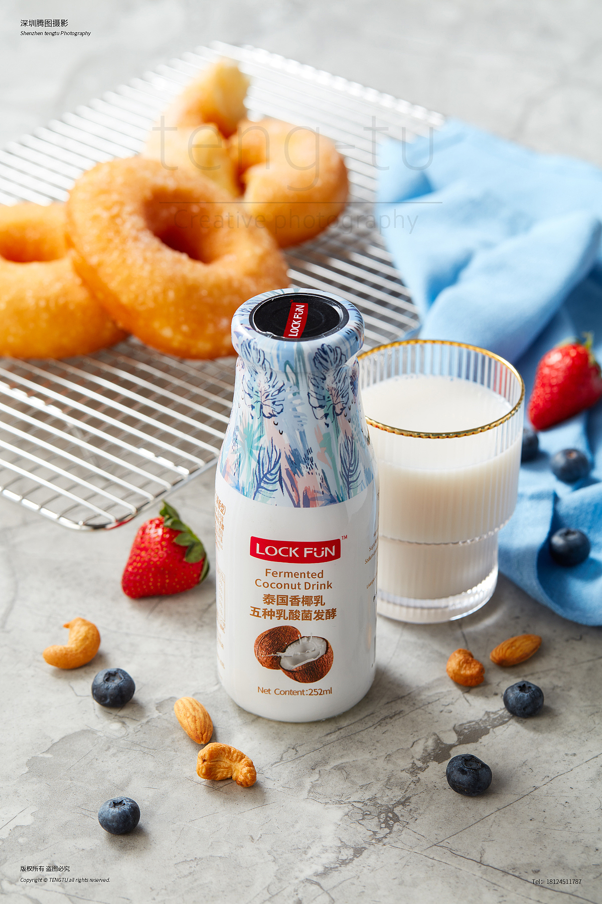 饮料-乐可芬椰子汁（图ZMjAzNzQ4NTk2） - 产品摄影 - 站酷设计师腾图studio阿冬原创素材 - 站酷ZCOOL