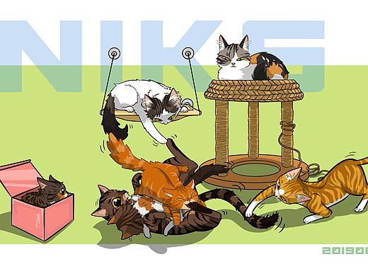 家里的小可爱们