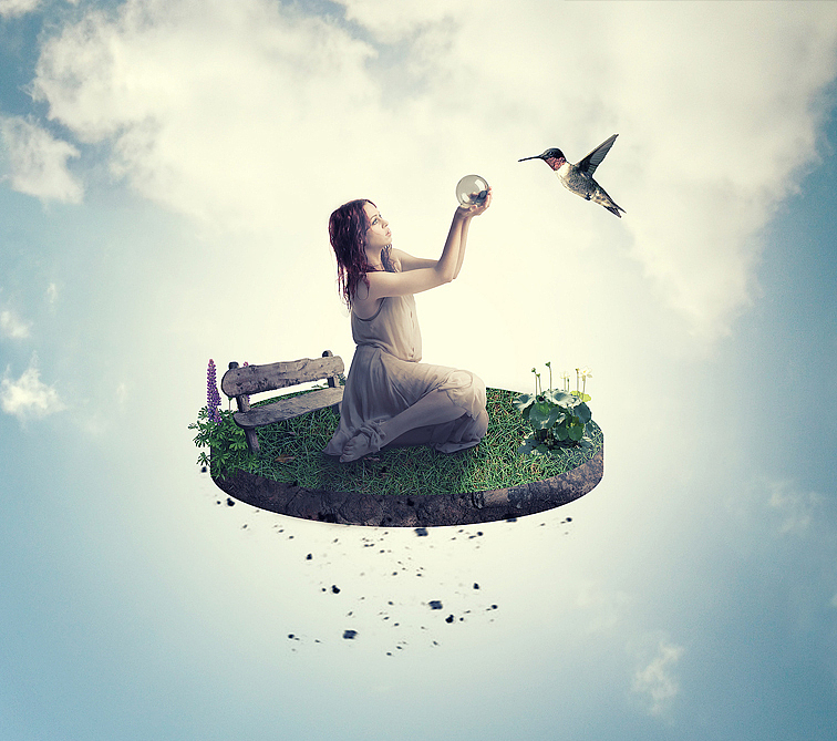 PS视觉创意海报合成《希望》