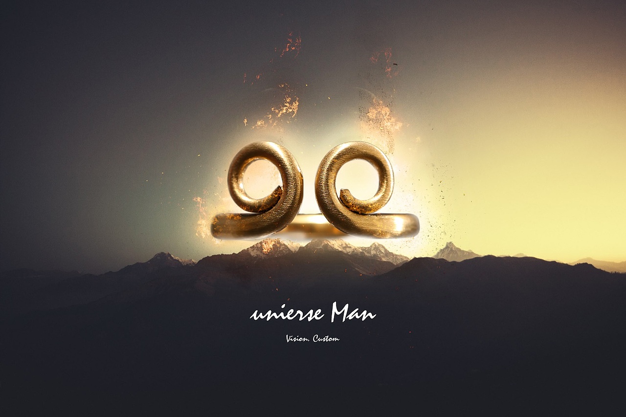 戒指首饰宇宙人视觉定制紧箍咒金刚圈金箍棒