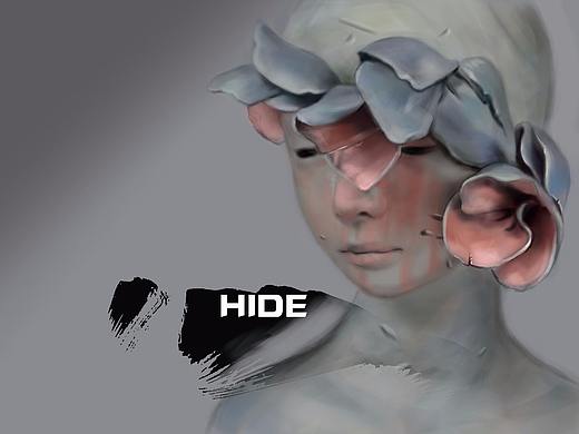 靜 隱匿（個人主頁-ZMzUyMTM2ODg=） - 藝術(shù)插畫 - 站酷設(shè)計師琪璟7原創(chuàng)素材 - 站酷ZCOOL