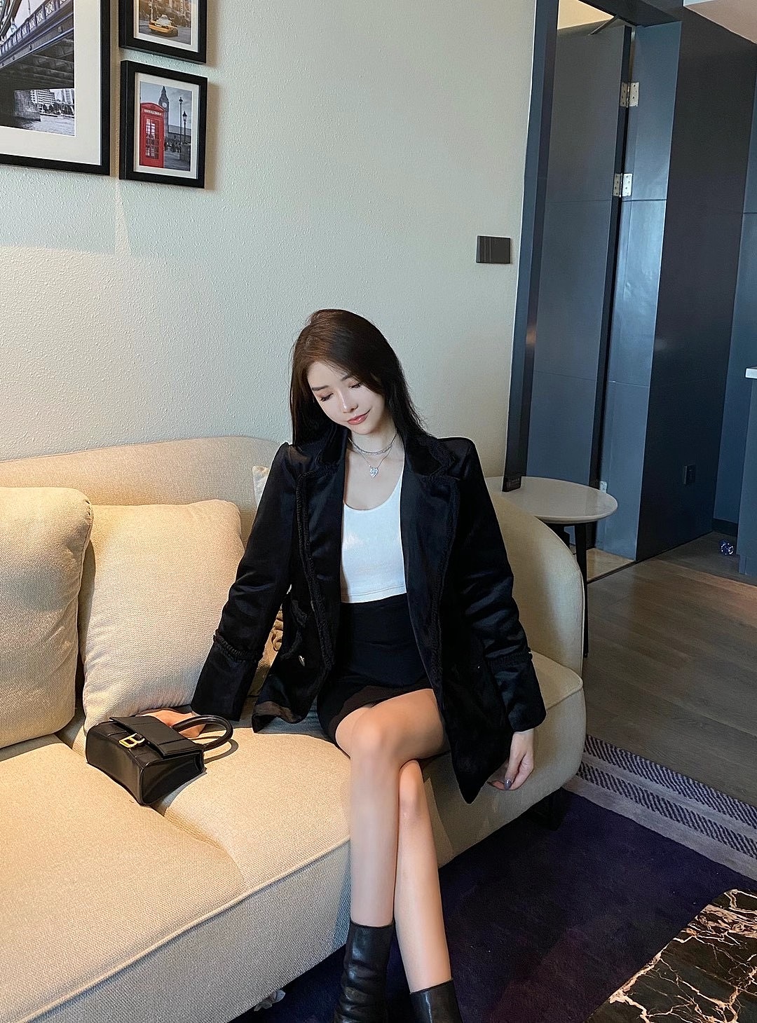 服装拍摄-港风-名媛-酒店风