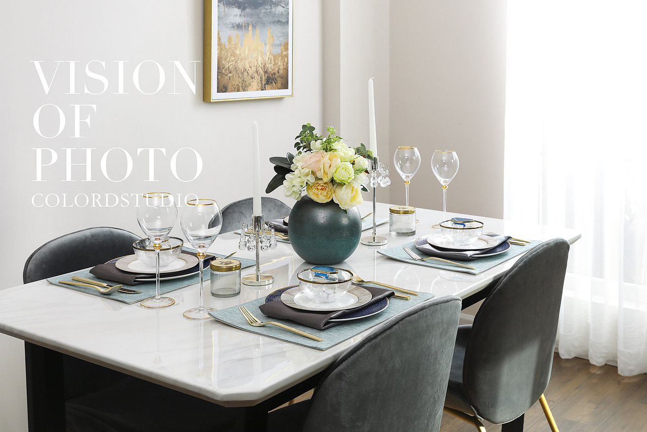 tablesetting 餐桌布置 餐具摄影 餐桌美学系列4