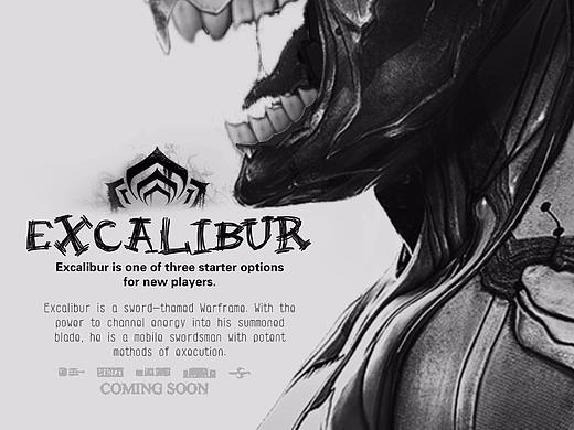 Warframe-Excalibur圣剑