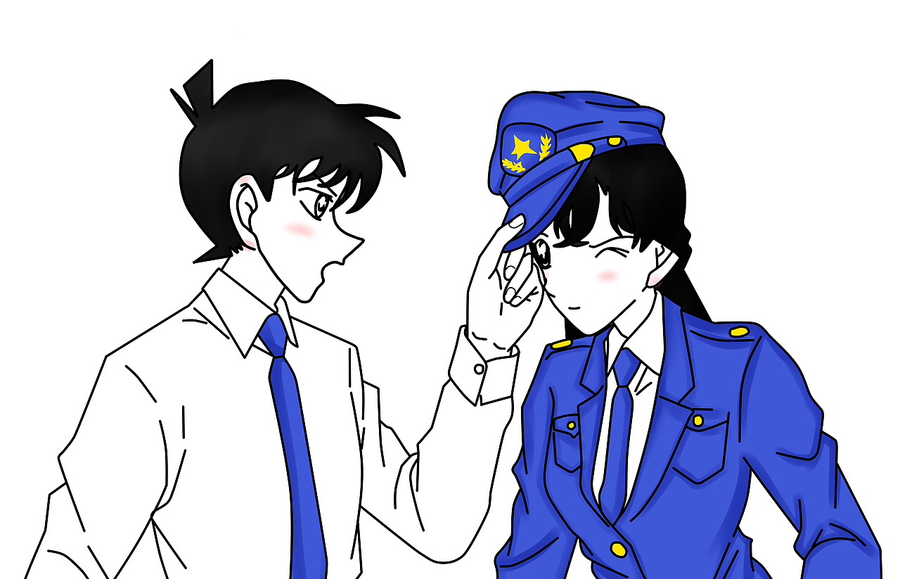 《名侦探柯南》新一x小兰