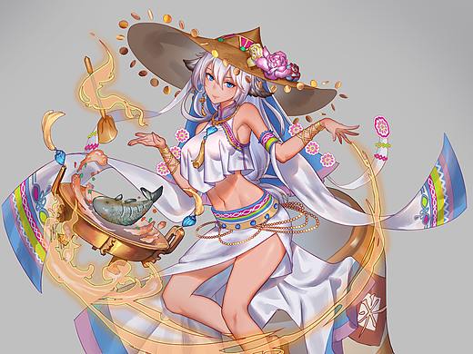 白水素女