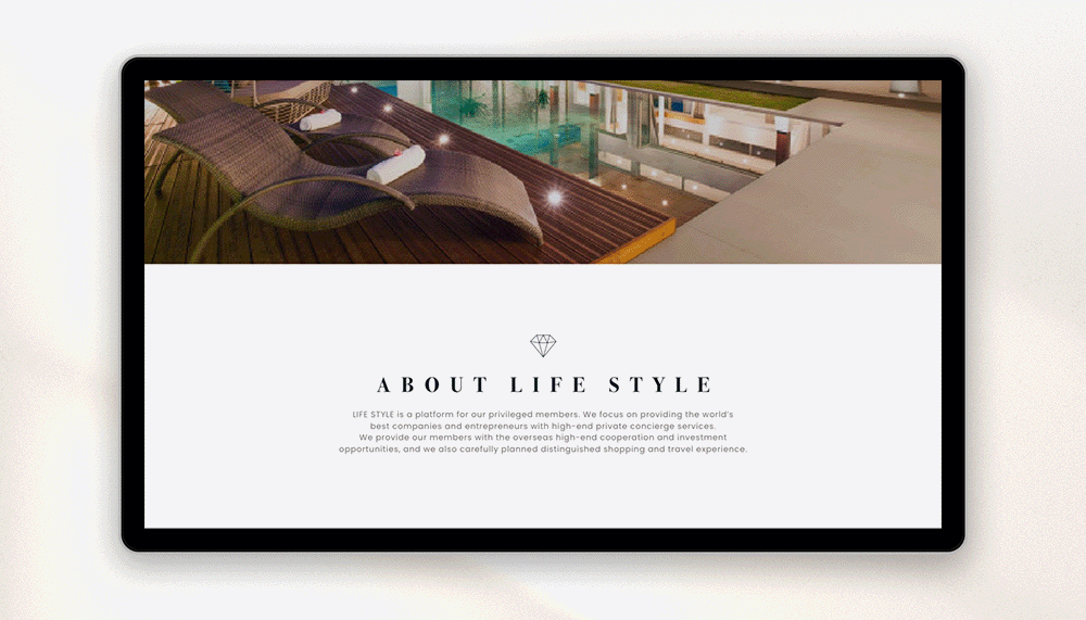 Lifestyle Website（图ZMjA2MjUzNzQ4） - 企业官网 - 站酷设计师芮塔白原创素材 - 站酷ZCOOL