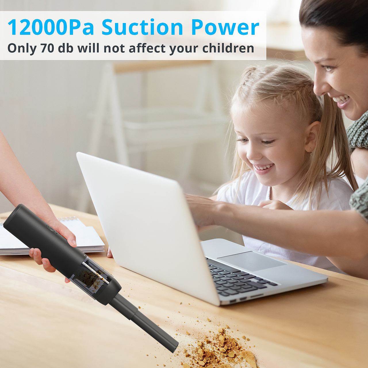 亚马逊主图手持吸尘器产品渲染+场景合成