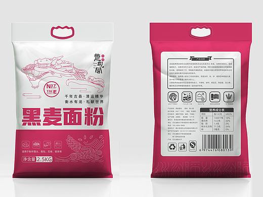 【包装设计】小麦粉+尚品雪花粉+麦芯颗粒粉+黑麦面粉