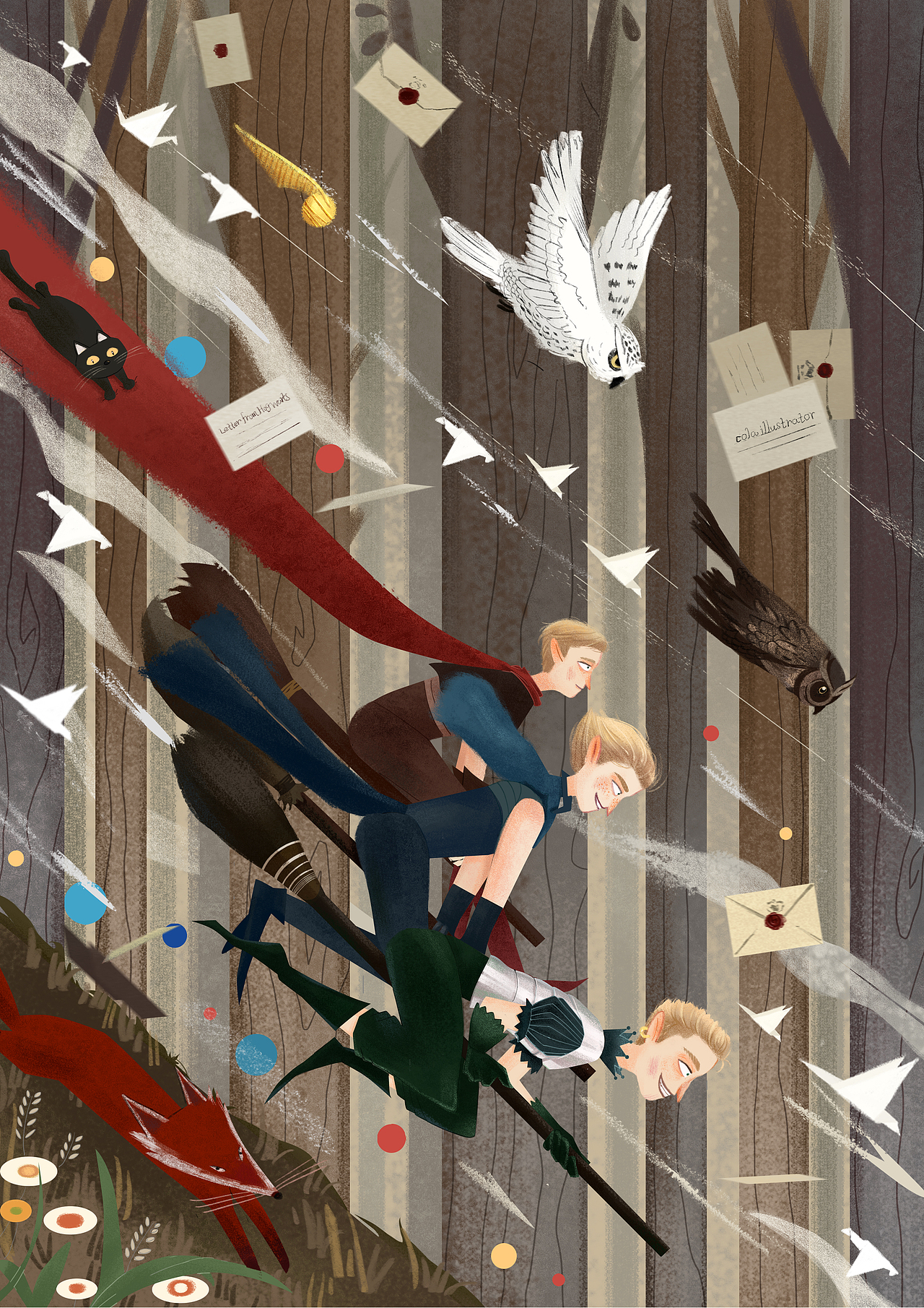 三兄弟的故事（图ZMjk0NjA3OTY4） - 绘本 - 站酷设计师可乐拌冰原创素材 - 站酷ZCOOL