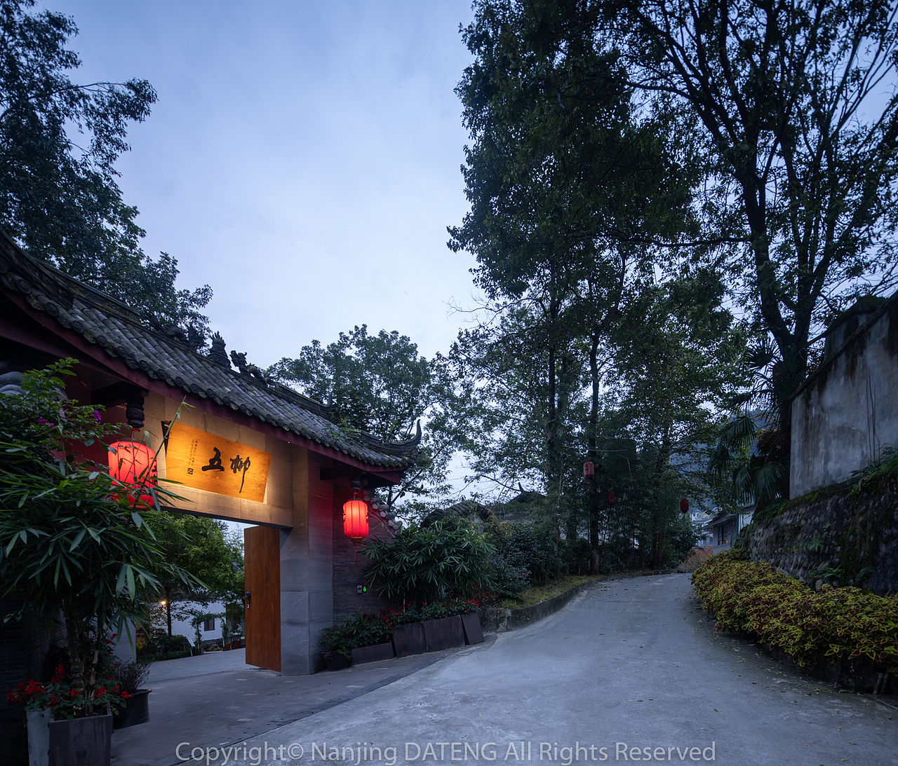 四川都江堰青城山民宿酒店空间拍摄民宿摄影师五柳庄