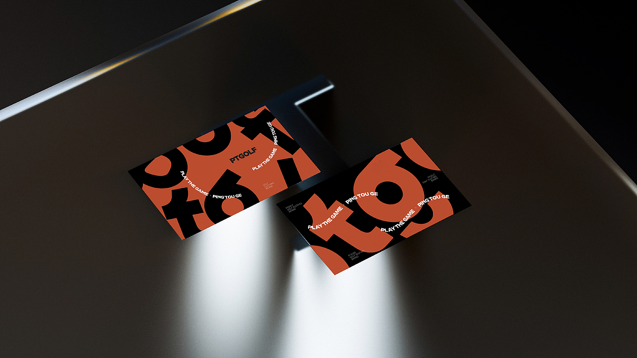 潮流风格高尔夫品类-品牌视觉+IP形象设计