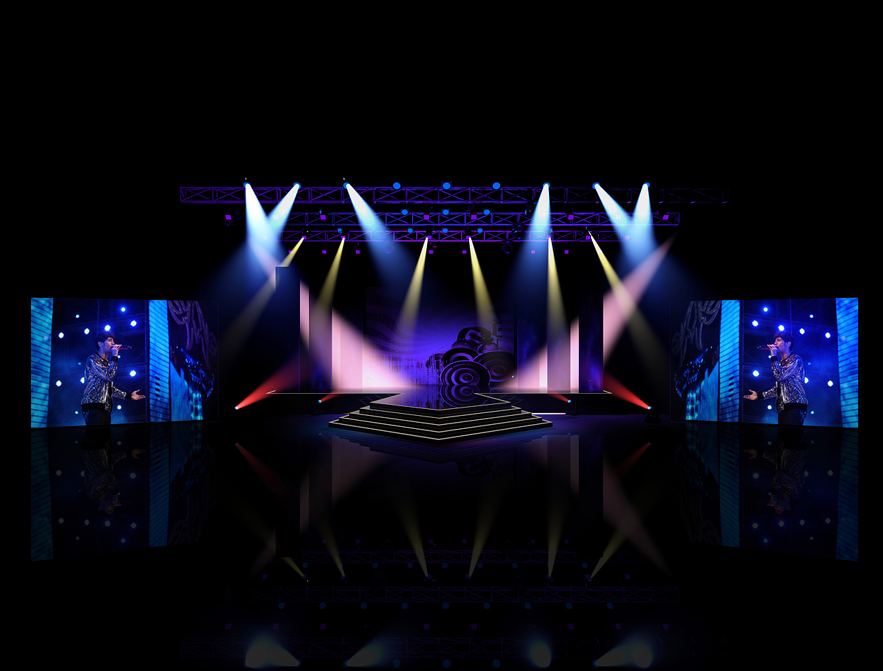 3D舞台效果图设计