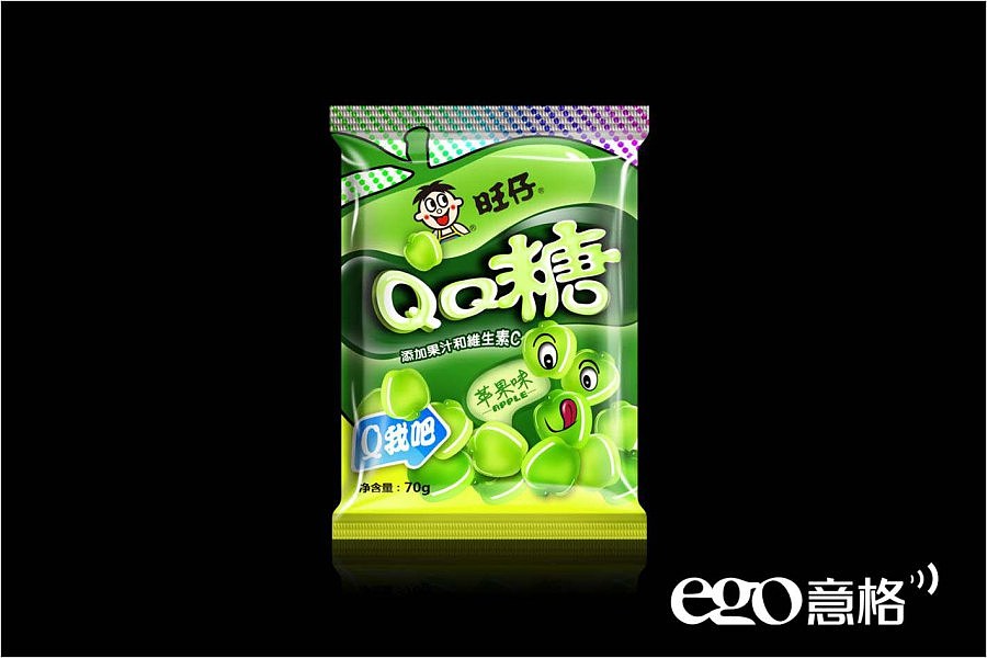 旺仔QQ糖系列包装设计-上海意格