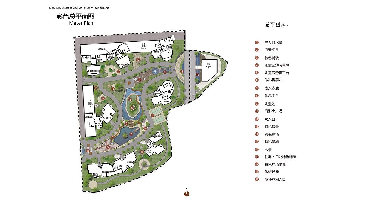 小区规划设计（图ZNTc3Nzc2MjQ=） - 景观设计 - 站酷设计师素风千染原创素材 - 站酷ZCOOL